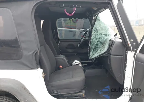 2006 Jeep Wrangler X from USA, damaged, VIN 1J4FA39S86P759017